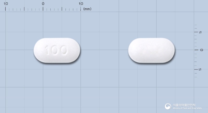 이미그란정100밀리그램(수마트립탄숙신산염), the Sumatriptan product sold in Korea, official MFDS photo